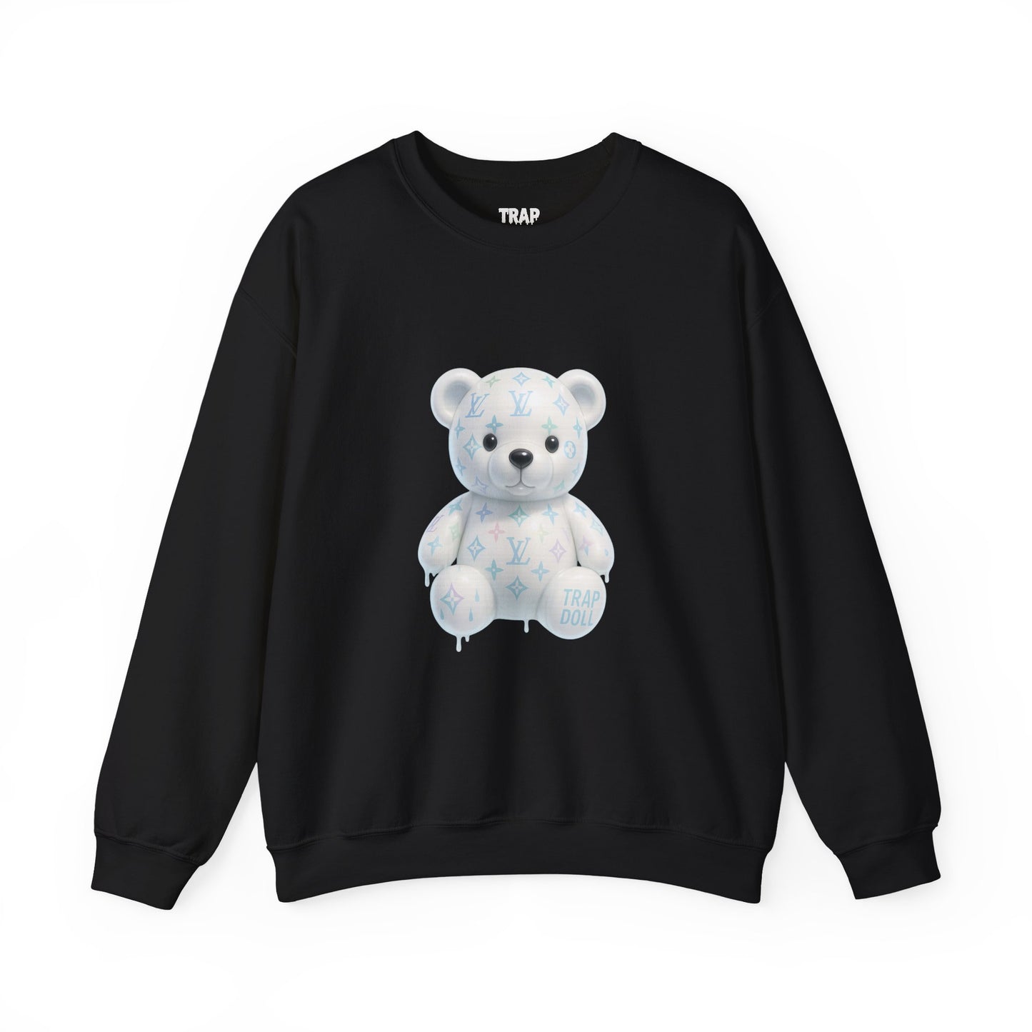 Opalescent LV Drip Bear Sweatshirt
