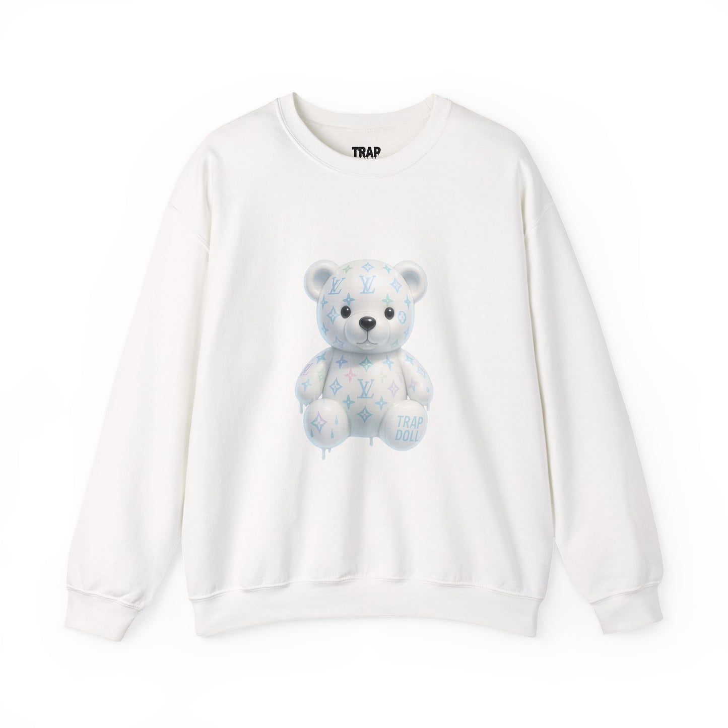 Opalescent LV Drip Bear Sweatshirt