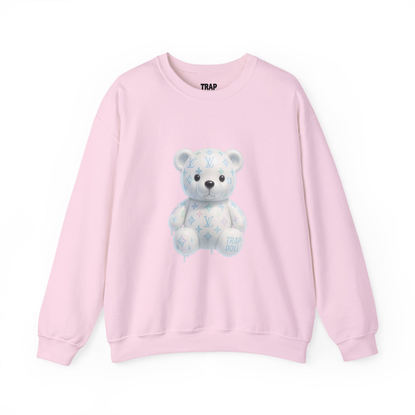 Opalescent LV Drip Bear Sweatshirt